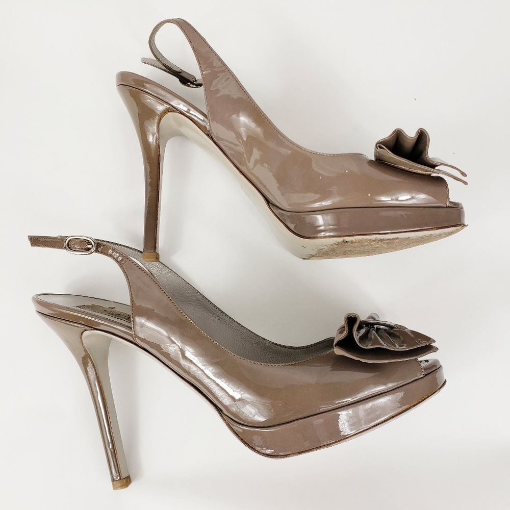 Valentino garavani bow slingback heels - Picture 3 of 10